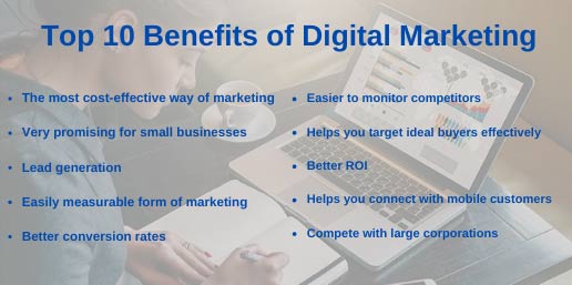 Digital Marketing Benefits
